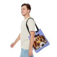 Beagle 'Daisy Mae' Tote Bag: Elegance Meets Playfulness
