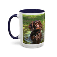 Boykin Spaniel - Ceramic Accent Coffee Mug - 2 Sizes