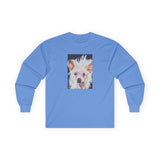 Chinese Crested Unisex Cotton Long Sleeve Tee