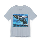 Humpback Whale Unisex Jersey Short Sleeve Tee