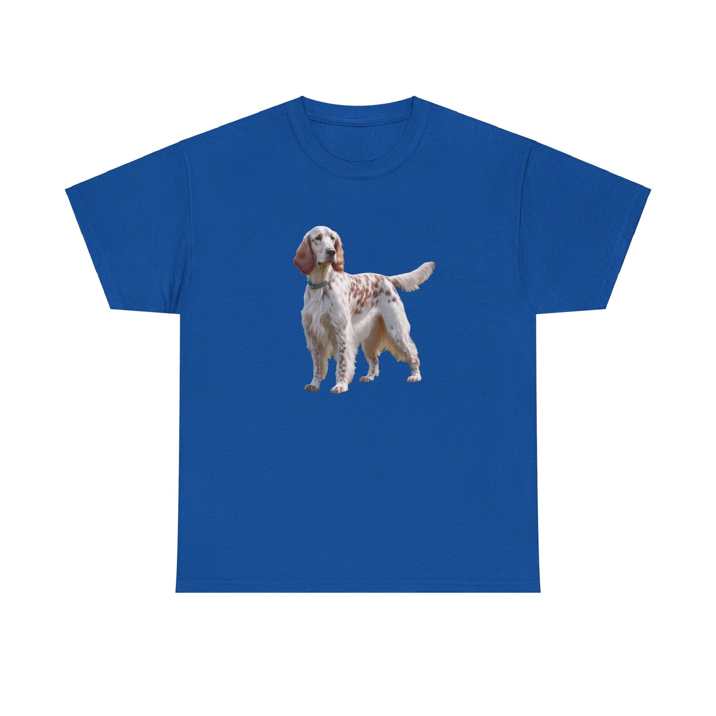 English Setter No 4 - Unisex Heavy Cotton Tee