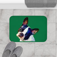 Boston Terrier 'Skipper' Bathroom Rug Mat