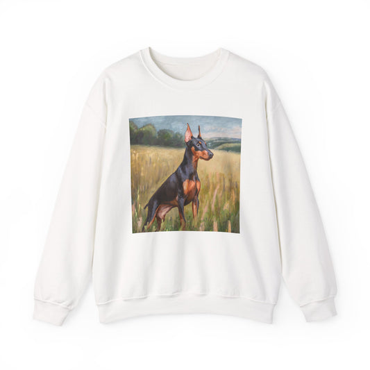 German Pinscher Unisex 50/50 Crewneck Sweatshirt