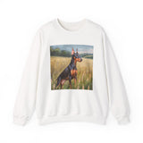 German Pinscher Unisex 50/50 Crewneck Sweatshirt