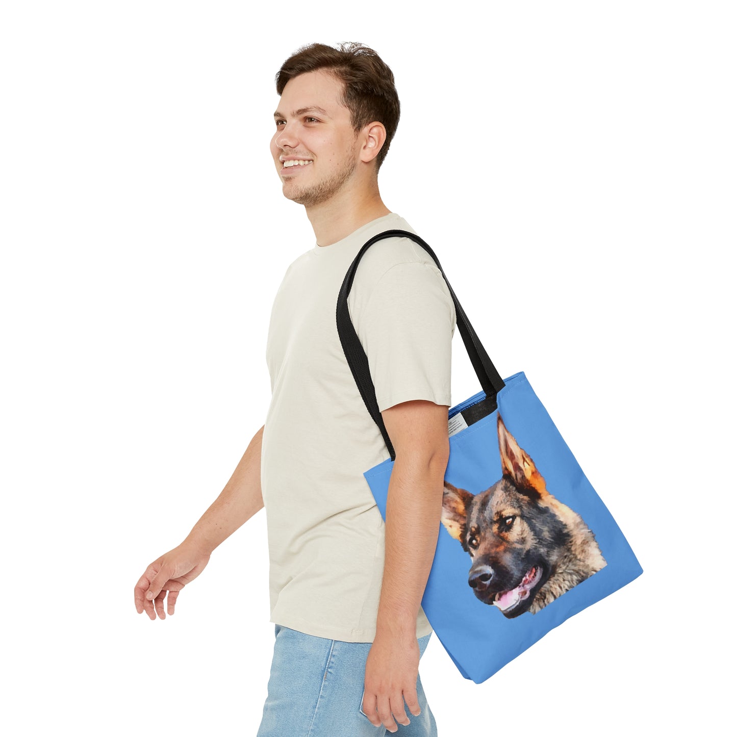 German Shepherd 'Hans' Tote Bag