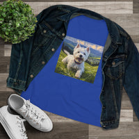 Westie #2 - Women's Relaxed Fit Cotton Tee