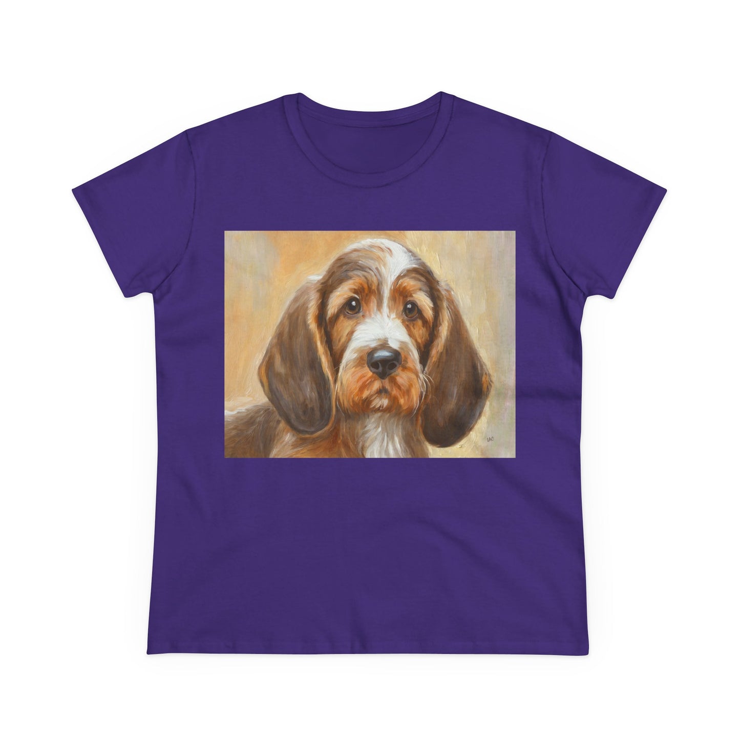 Basset Fauve de Bretagne Women's Midweight Cotton Tee