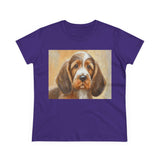 Basset Fauve de Bretagne Women's Midweight Cotton Tee
