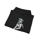 Harlequin Great Dane 'Leonid' Unisex Hoodie
