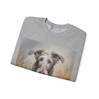 Scottish Deerhound 50/50  Crewneck Sweatshirt