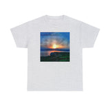 Sifnos (Greece) Sunset #2 - Unisex Heavy Cotton Tee