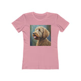 Labradoodle Women's Slim Fitted Ringspun Cotton Tee