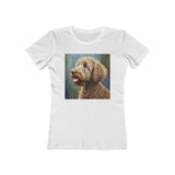 Labradoodle Women's Slim Fitted Ringspun Cotton Tee