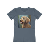 Labradoodle Women's Slim Fitted Ringspun Cotton Tee