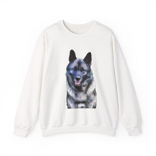 Norwegian Elkhound - Unisex 50/50 Crewneck Sweatshirt