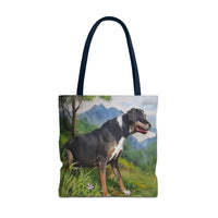 Mountain Cut - Polyester Tote Bag (AOP)