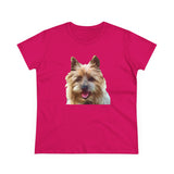 Cairn Terrier 'Toto' Women's Midweight Cotton Tee