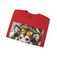 Malamute Unisex 50/50 Crewneck Sweatshirt