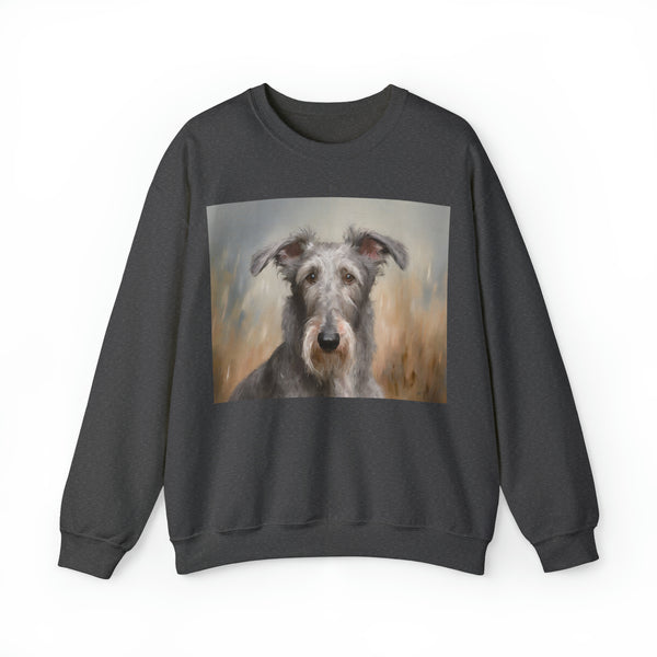 Scottish Deerhound 50/50  Crewneck Sweatshirt