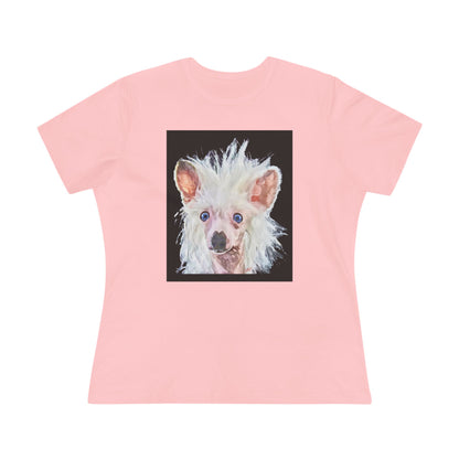 Chinese Crested Women's Relaxed Fit Cotton Tee
