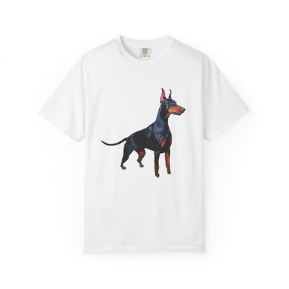 Doberman Pinscher Unisex Garment-Dyed T-shirt