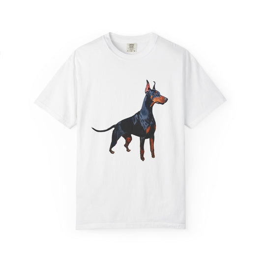 Doberman Pinscher Unisex Garment-Dyed T-shirt