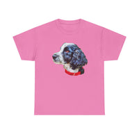 English Cocker Spaniel 'Tango' Unisex Heavy Cotton Tee