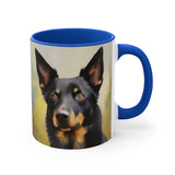 Australian Kelpie 11oz Ceramic Accent Mug