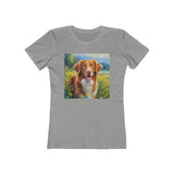 Nova Scotia Duck Tolling Retriever 'Dixie' Women's Slim Fitted Tee