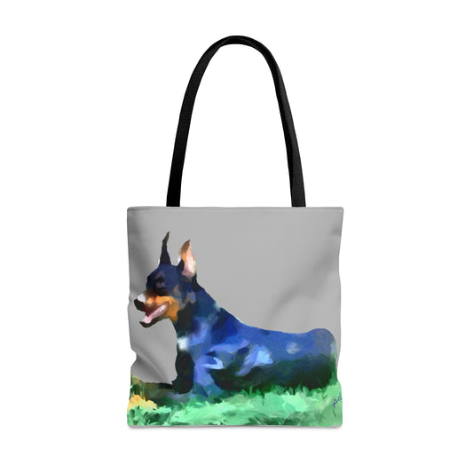 The Lina All-Over Print Tote Bag: A Stylish Accessory for the Discerning Individual