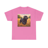 Black Russian Terrier Unisex Heavy Cotton Tee