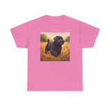 Black Russian Terrier Unisex Heavy Cotton Tee