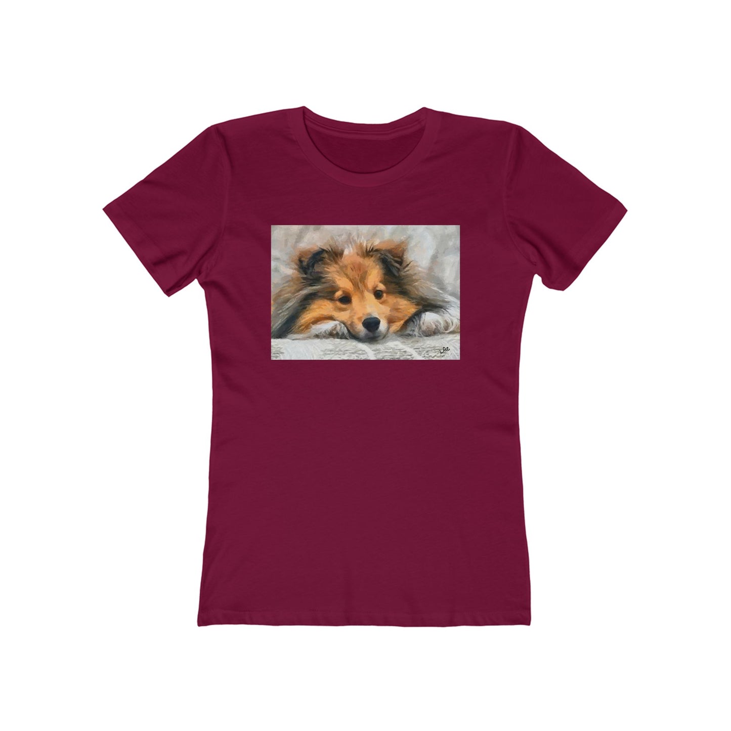 Shetland Sheepdog 'Sheltie' Slim Fit Tee