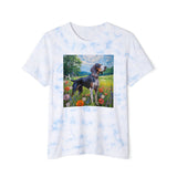 Bluetick Coonhound Unisex Tie-Dyed T-Shirt
