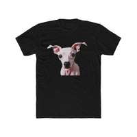 American Hairless Terrier Men's Fitted Cotton Crew Tee