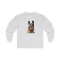 Belgian Malinois Unisex Cotton Long Sleeve Tee