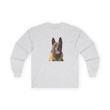 Belgian Malinois Unisex Cotton Long Sleeve Tee