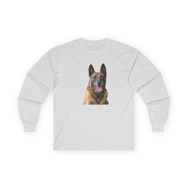 Belgian Malinois Unisex Cotton Long Sleeve Tee