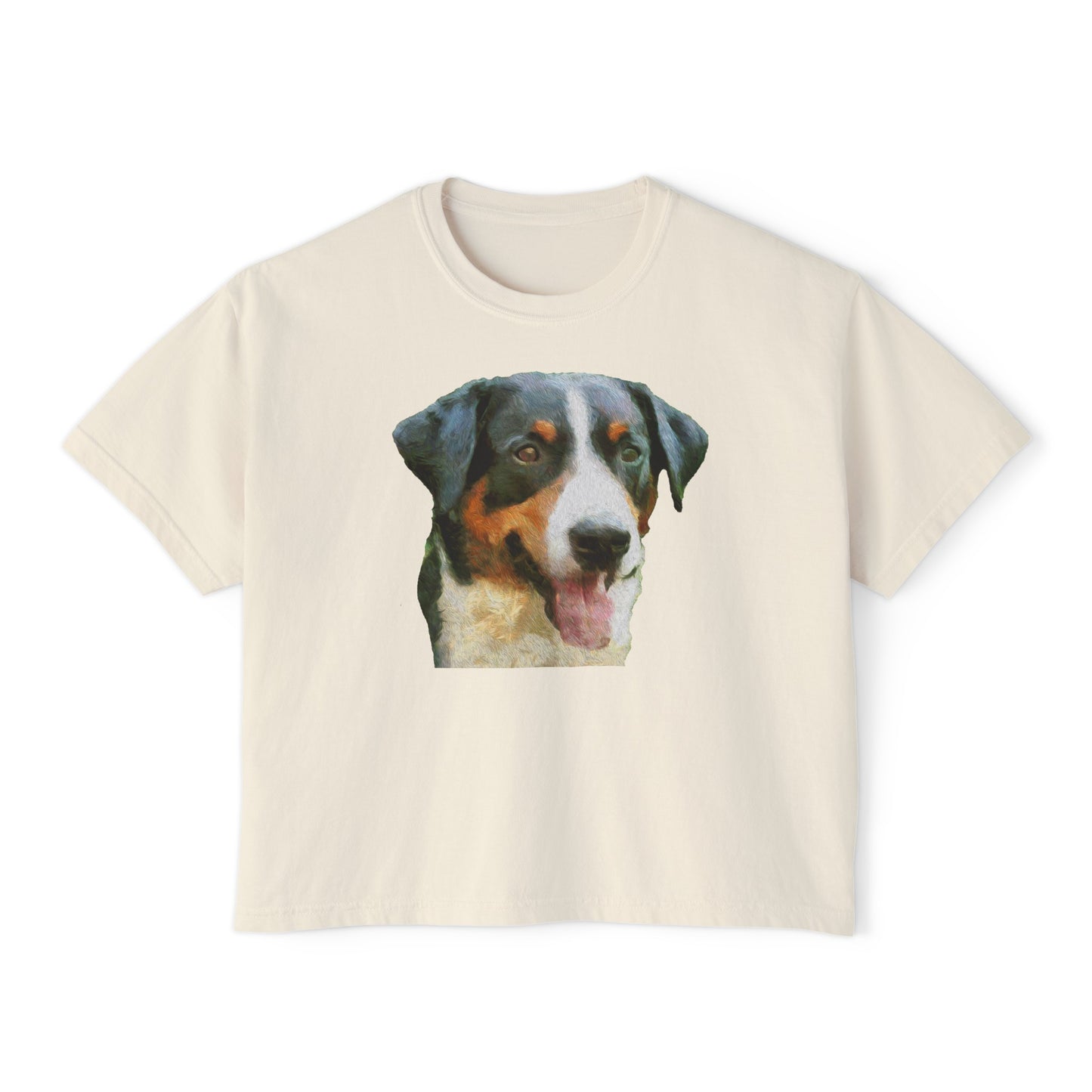 Appenzeller Sennenhund Women's Oversized Boxy Tee