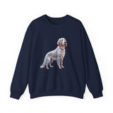 English Setter #2 - Unisex50/50  Crewneck Sweatshirt