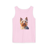 Silky Terrier Unisex Relaxed Fit Garment-Dyed Tank Top