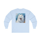 Samoyed Unisex Cotton Long Sleeve Tee