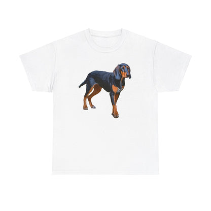 Transylvanian Scent Hound Artistic Painting Unisex Heavy Cotton Tee