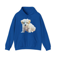 Bichon Frise Unisex 50/50 Hoodie