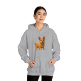 Red Heeler - Australian Cattle Dog #2 - Unisex 50/50 Hooded Sweatshirt