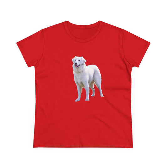 Hungarian Kuvasz Women's Midweight Cotton Tee