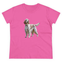 English Setter #4 - Women's Midweight Cotton Tee