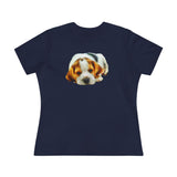 English Foxhound 'Sheeba' Women's Relaxed Fit Tee