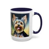 Yorkshire Terrier - Ceramic Accent Coffee Mug  - 2 sizes