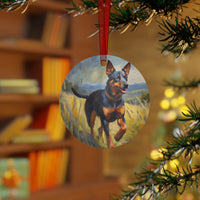 Lancashire Heeler Metal Ornaments